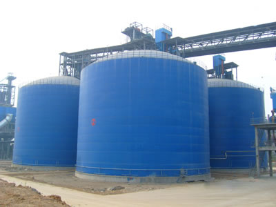 会泽水泥钢板库改造